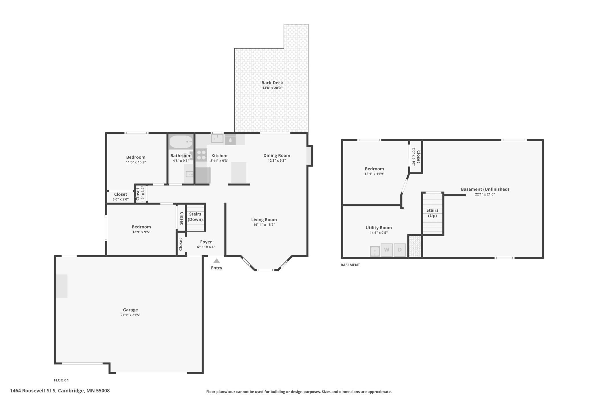1464 Roosevelt St S, Cambridge, MN 55008