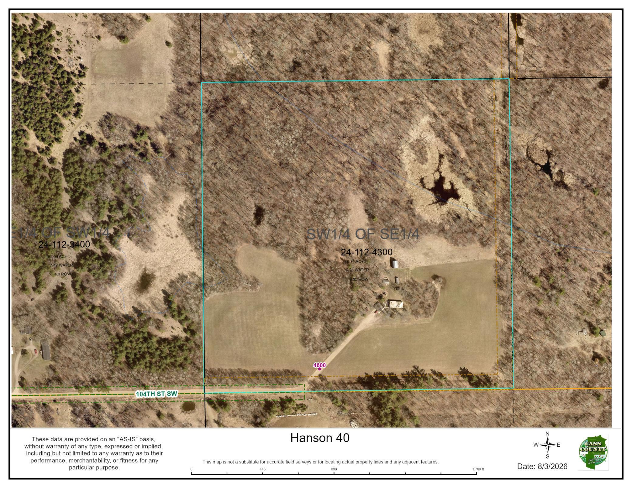4600 104th St SW, Pillager, MN 56473