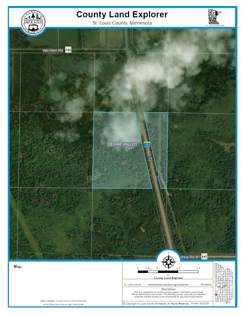 TBD Hwy 73, Floodwood, MN 55736