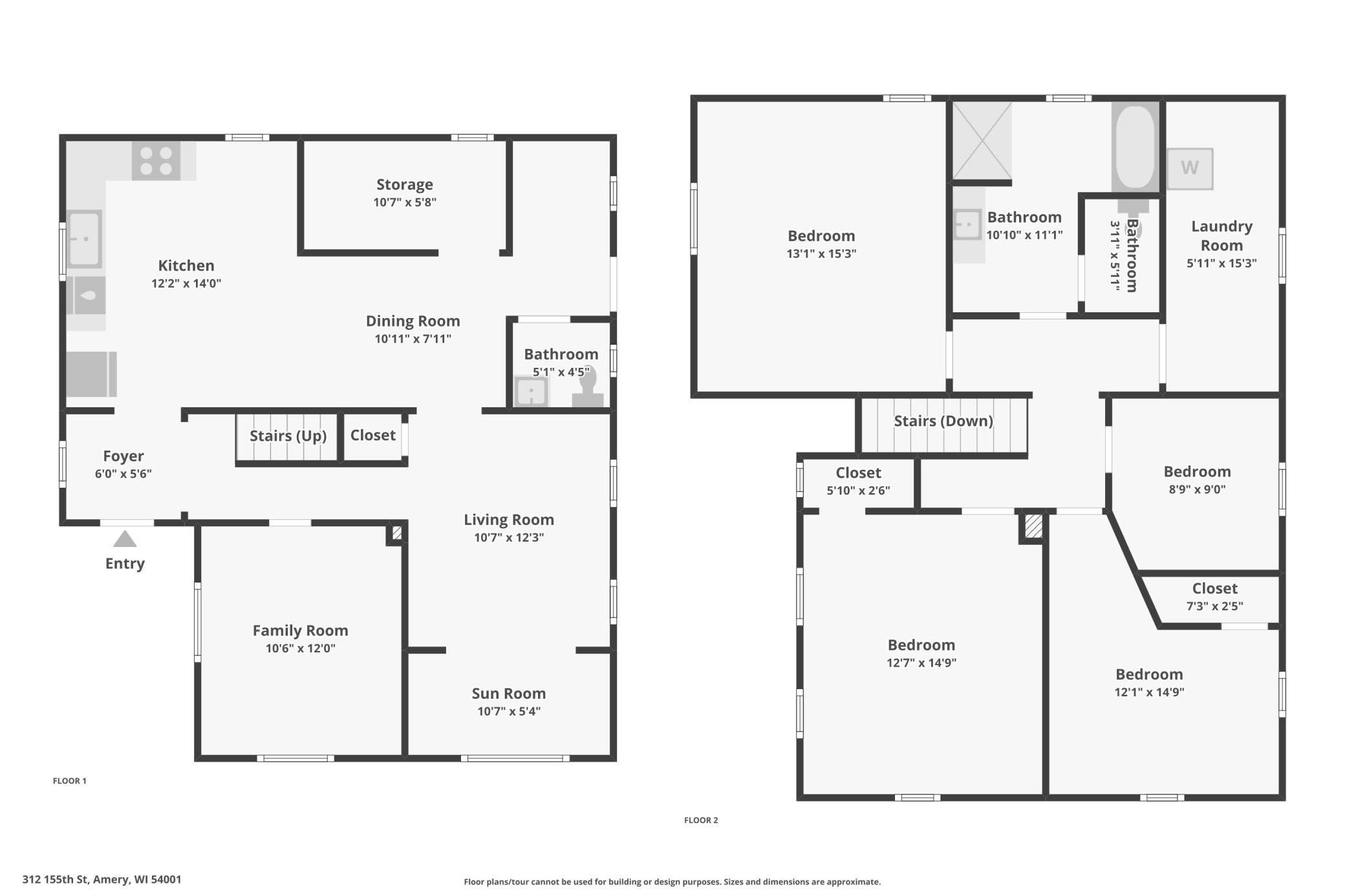312 155th St, Alden Twp, WI 54001