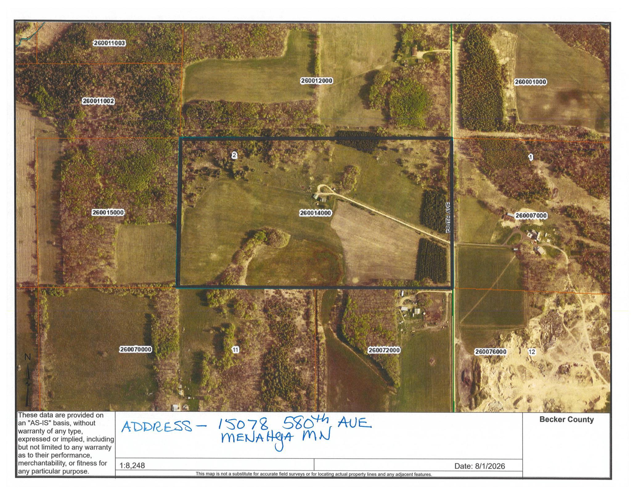 15078 580th Ave, Menahga, MN 56464