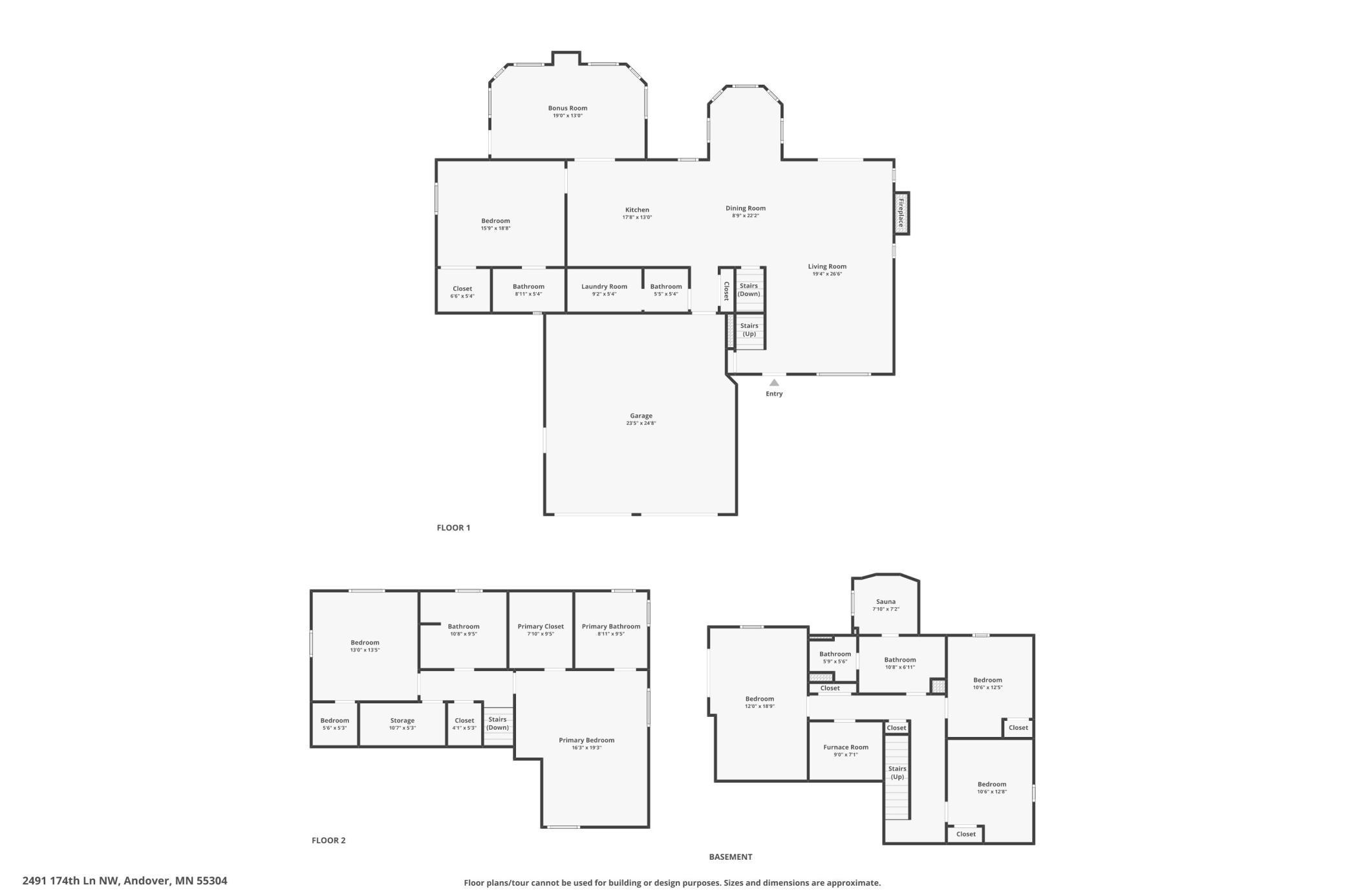2491 174th Ln NW, Andover, MN 55304