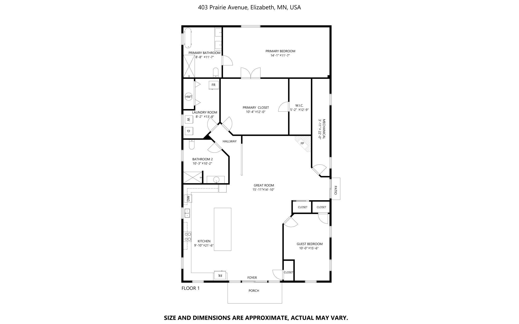 403 W Prairie Ave, Elizabeth, MN 56533