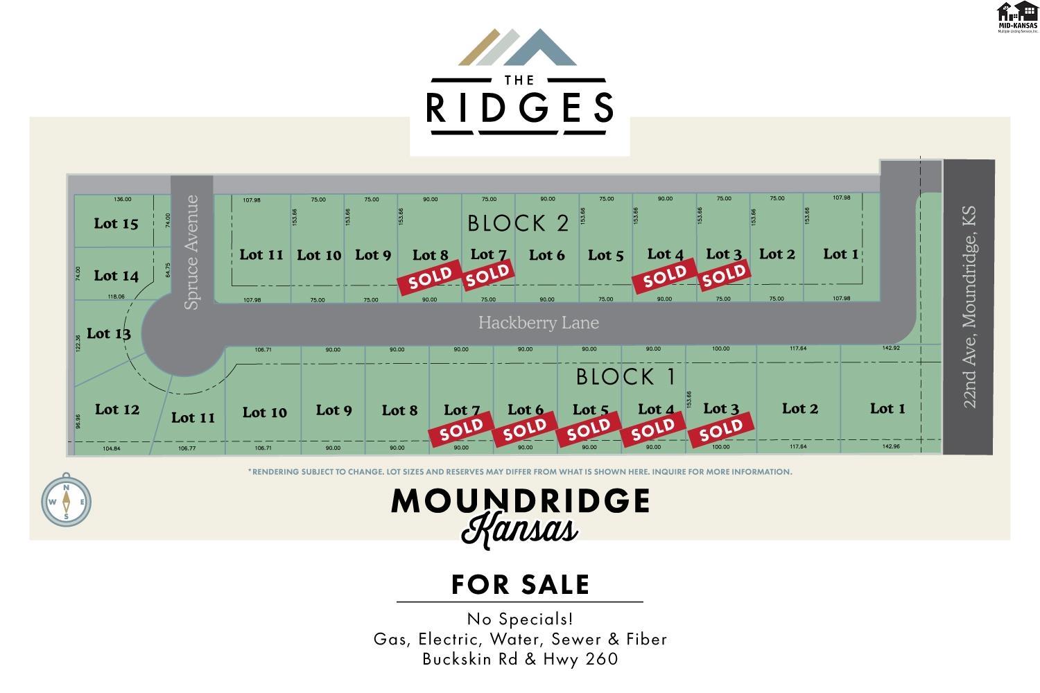 205 Hackberry Ln Lot 2 Block 1 Hackberry Ln The Ridges, Moundridge, KS 67107