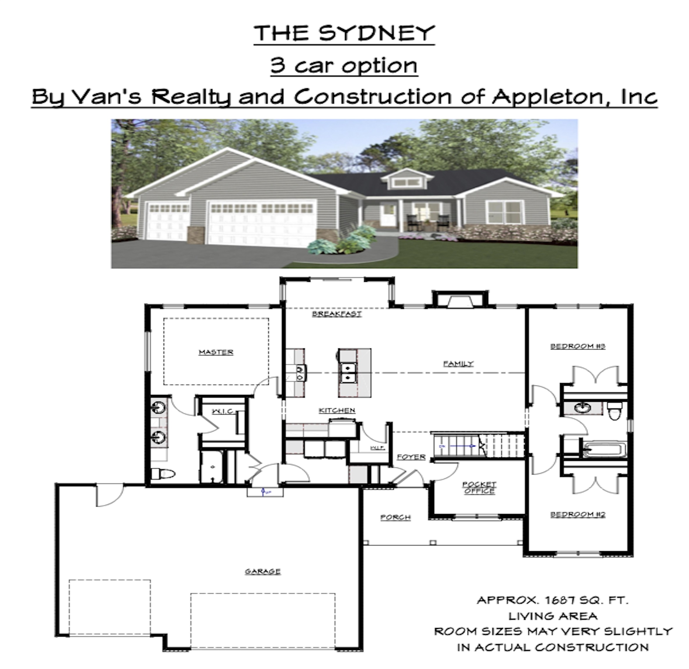 W6542 Breezy Way, Appleton, WI 54915