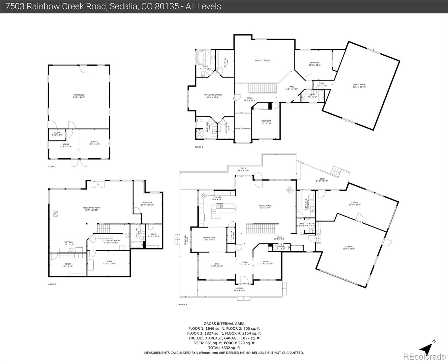 7503 Rainbow Creek Rd, Sedalia, CO 80135