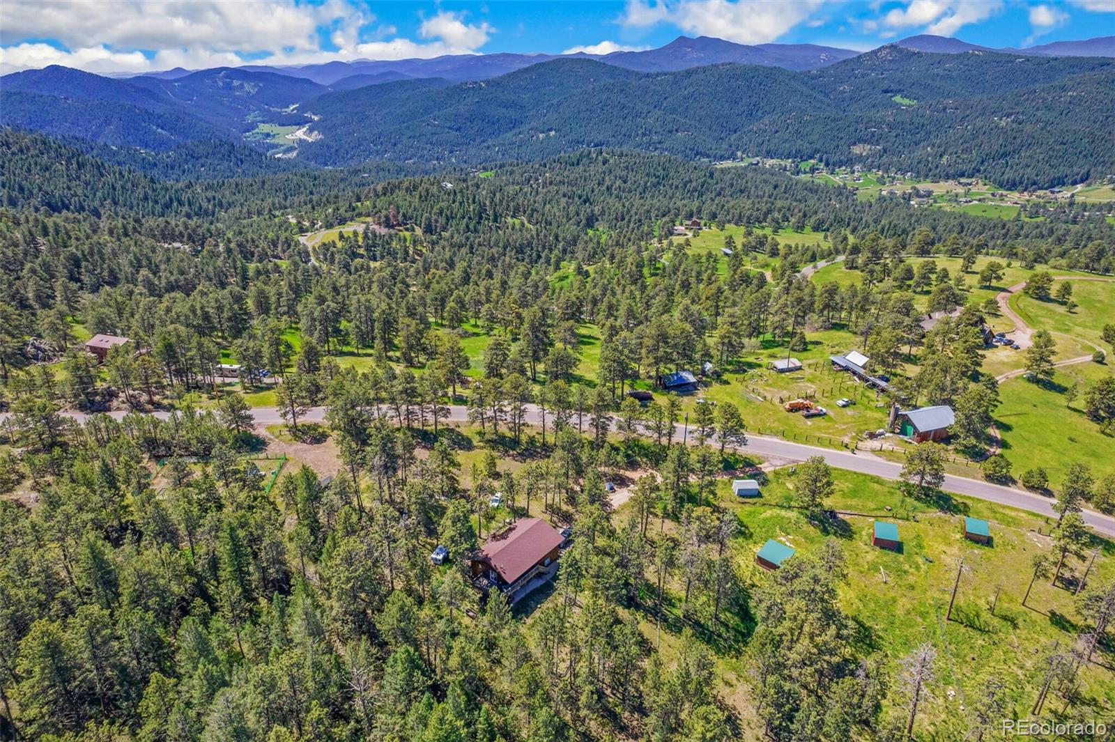 21744 Mount Falcon Rd, Indian Hills, CO 80454