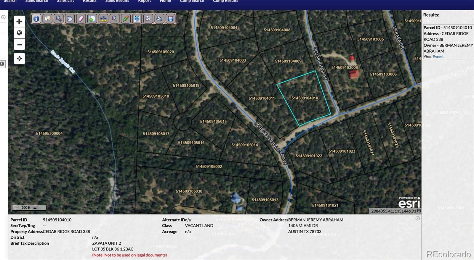 338 Cedar Ridge Rd, Mosca, CO 81146