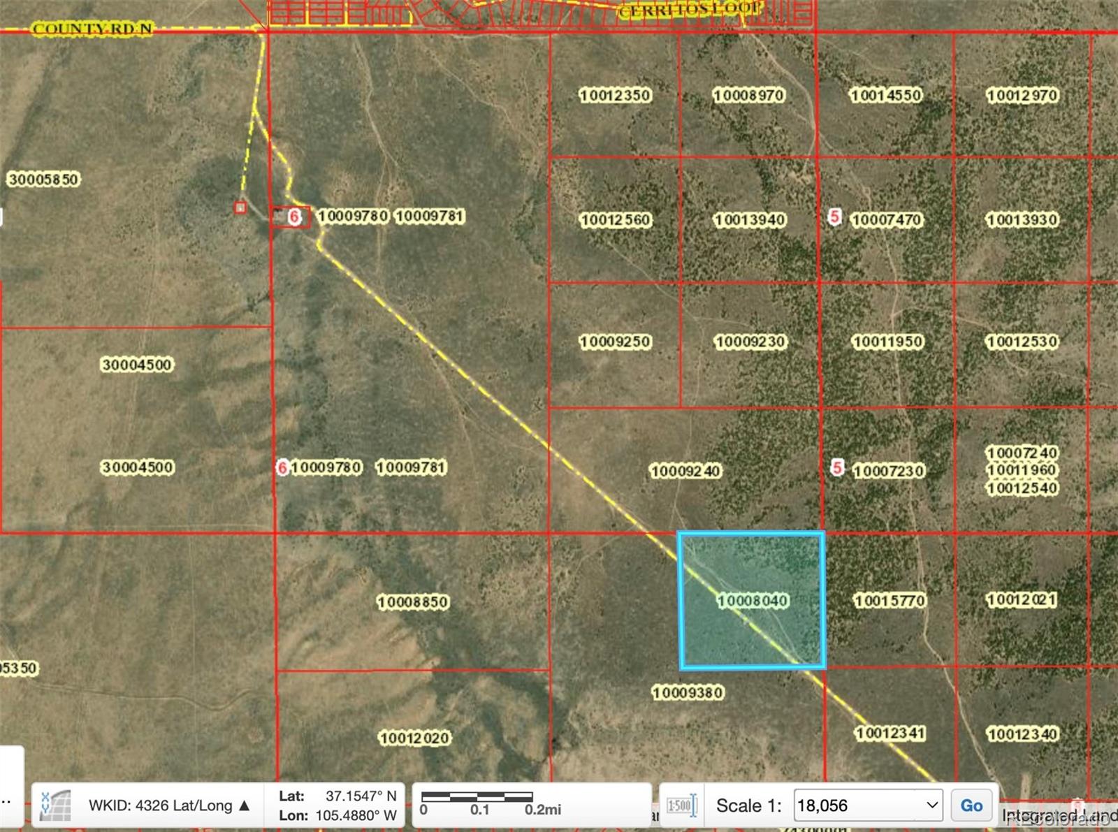 County Road N, Garcia, CO 81152