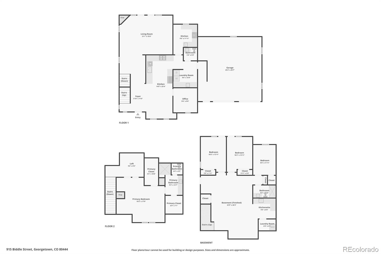 915 Biddle St, Georgetown, CO 80444