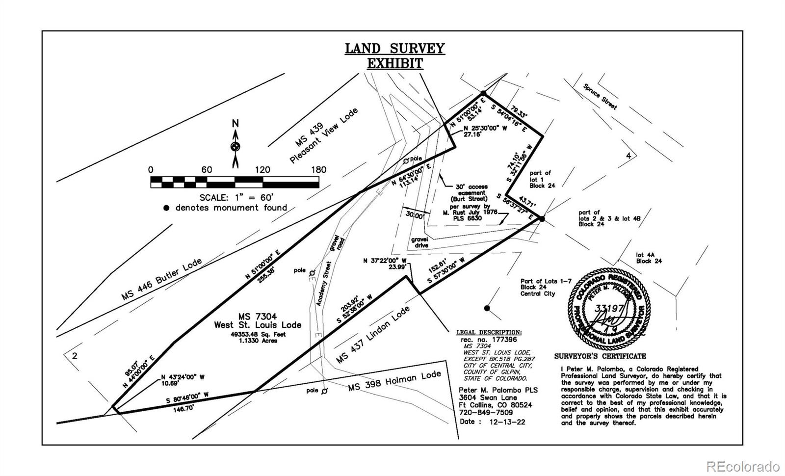 00 West St Louis, Central City, CO 80427