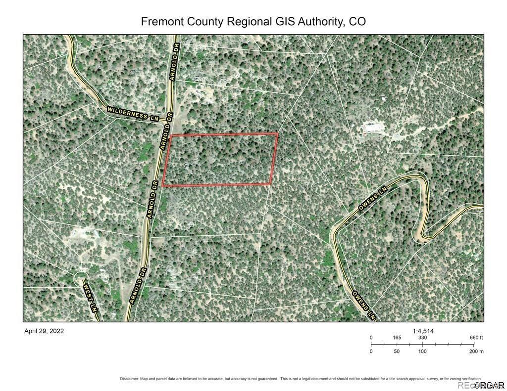 1314 Arnold Dr Lot 545, Cotopaxi, CO 81223