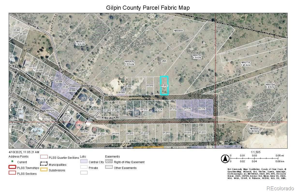 Lot 11 E Seventh St Lot 11, Central City, CO 80427