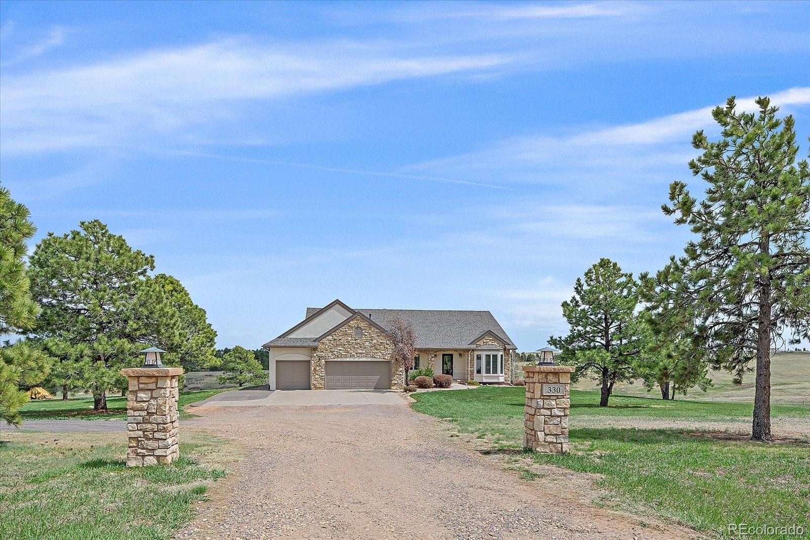 330 N Rocky Cliff Trl, Franktown, CO 80116