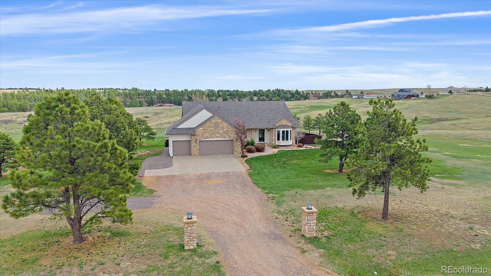 330 N Rocky Cliff Trl, Franktown, CO 80116