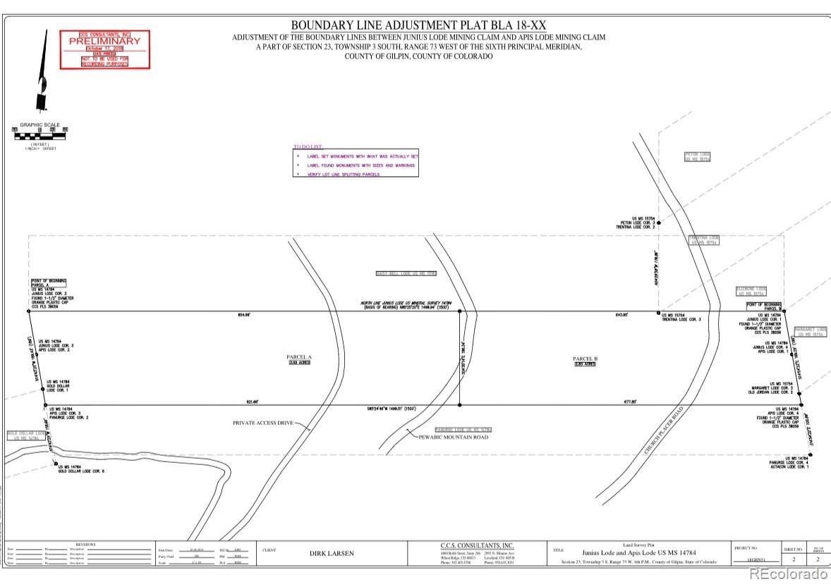 005 Pewabic Mine Rd Lot N002752, Central City, CO 80427