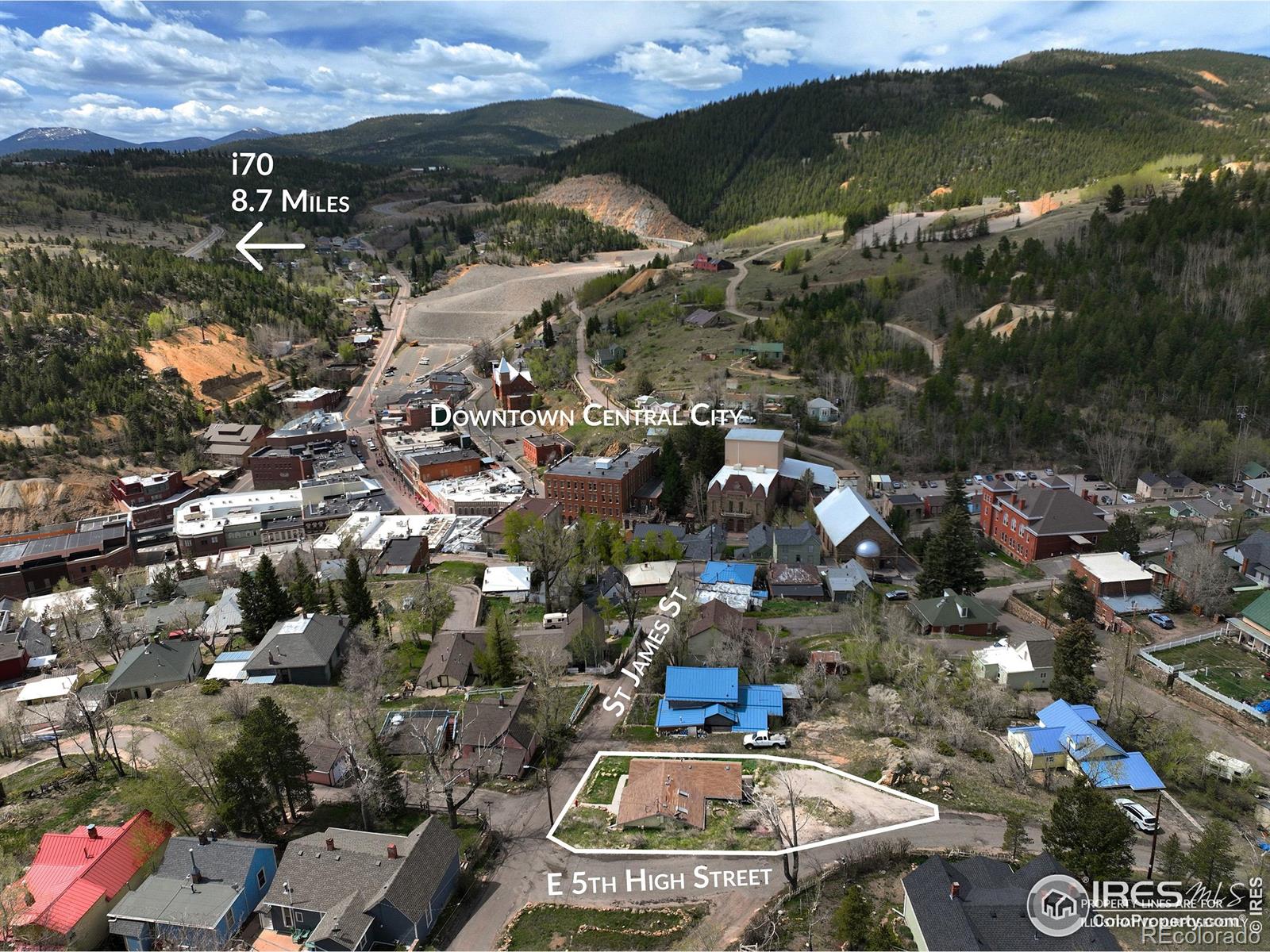 424 Saint James St, Central City, CO 80427