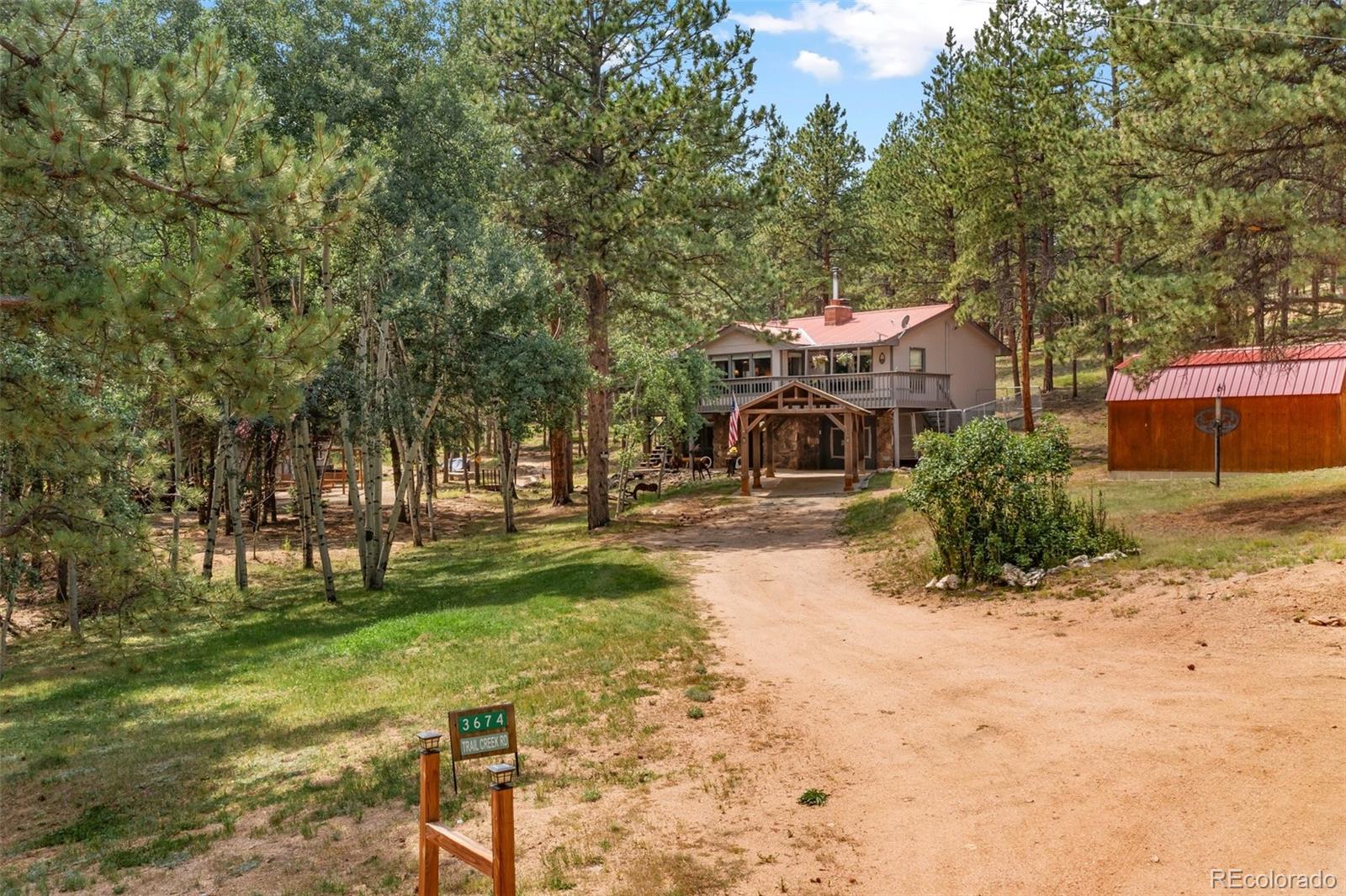 3674 Trail Creek Rd, Florissant, CO 80816
