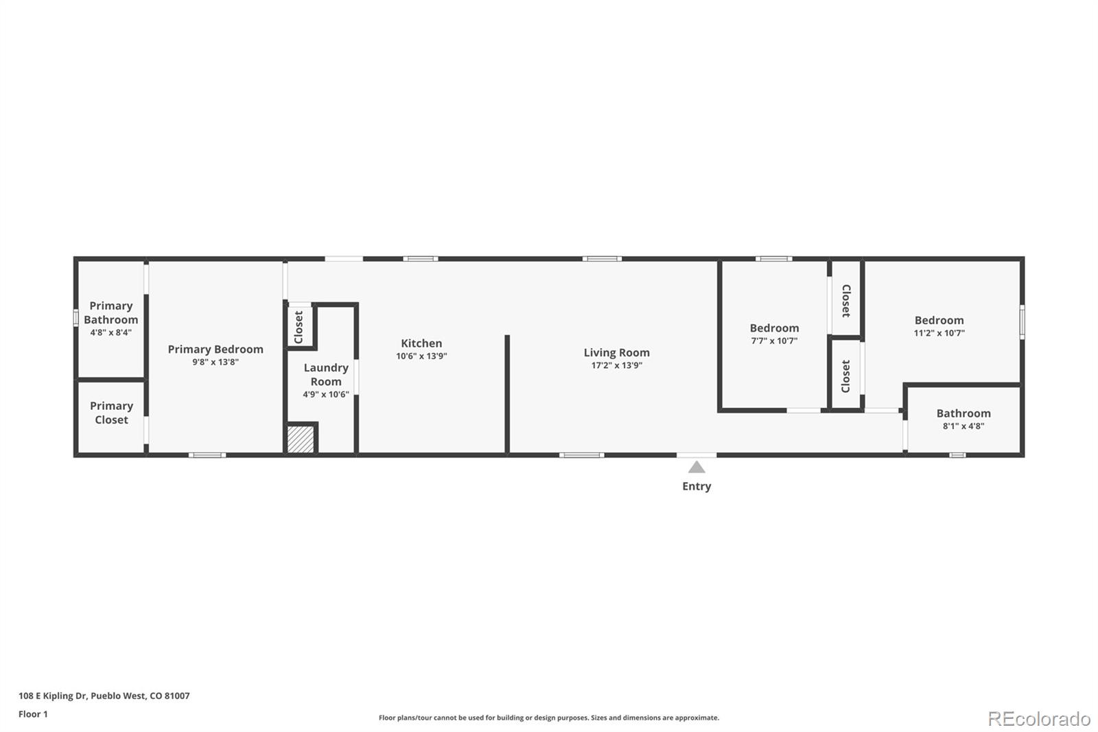 108 E Kipling Dr, Pueblo West, CO 81007