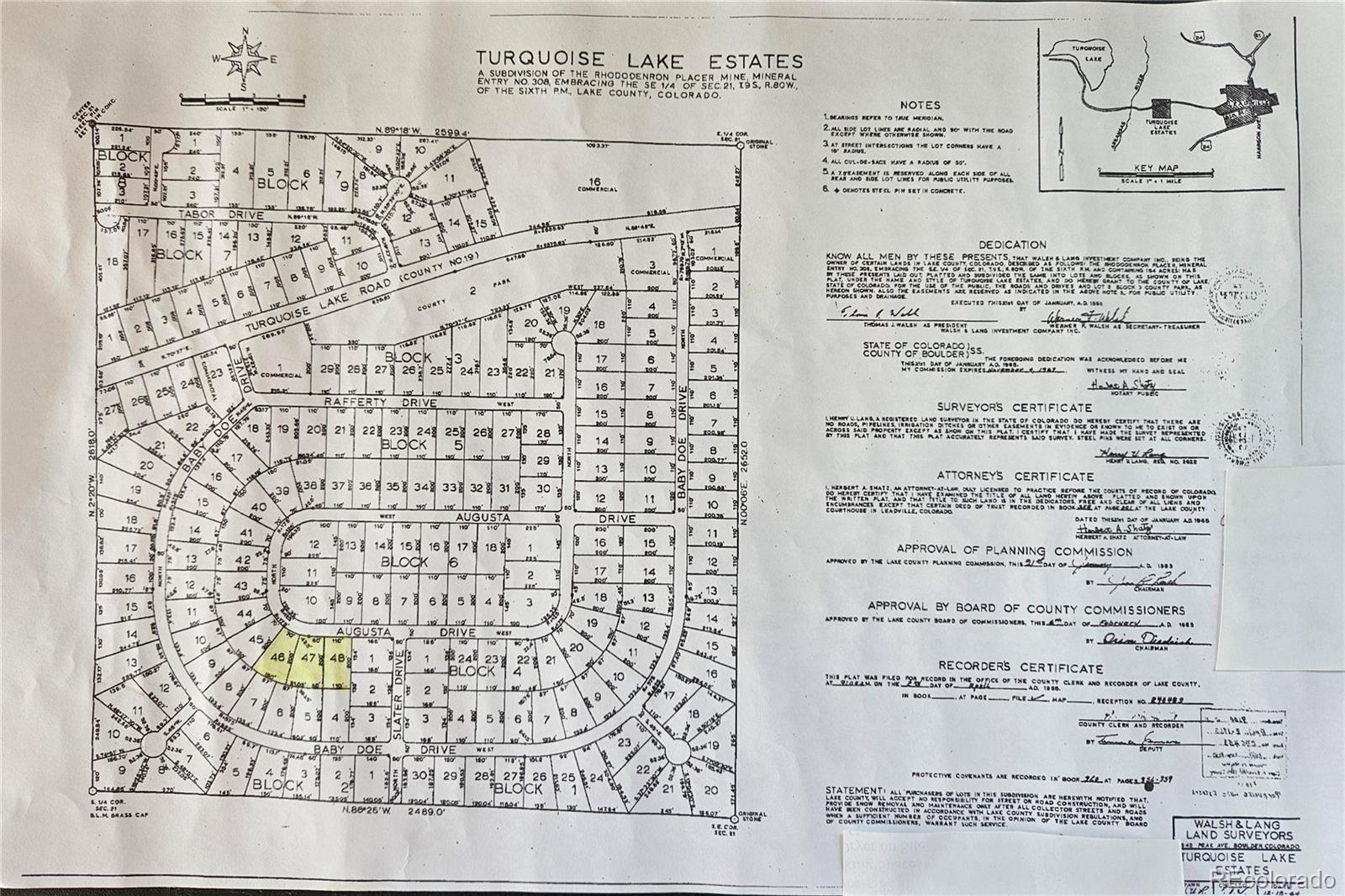 349 Augusta Dr Lot 46, Leadville, CO 80461