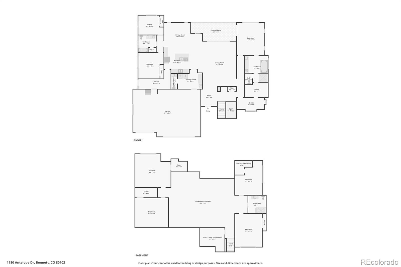 1180 Antelope Dr W, Bennett, CO 80102