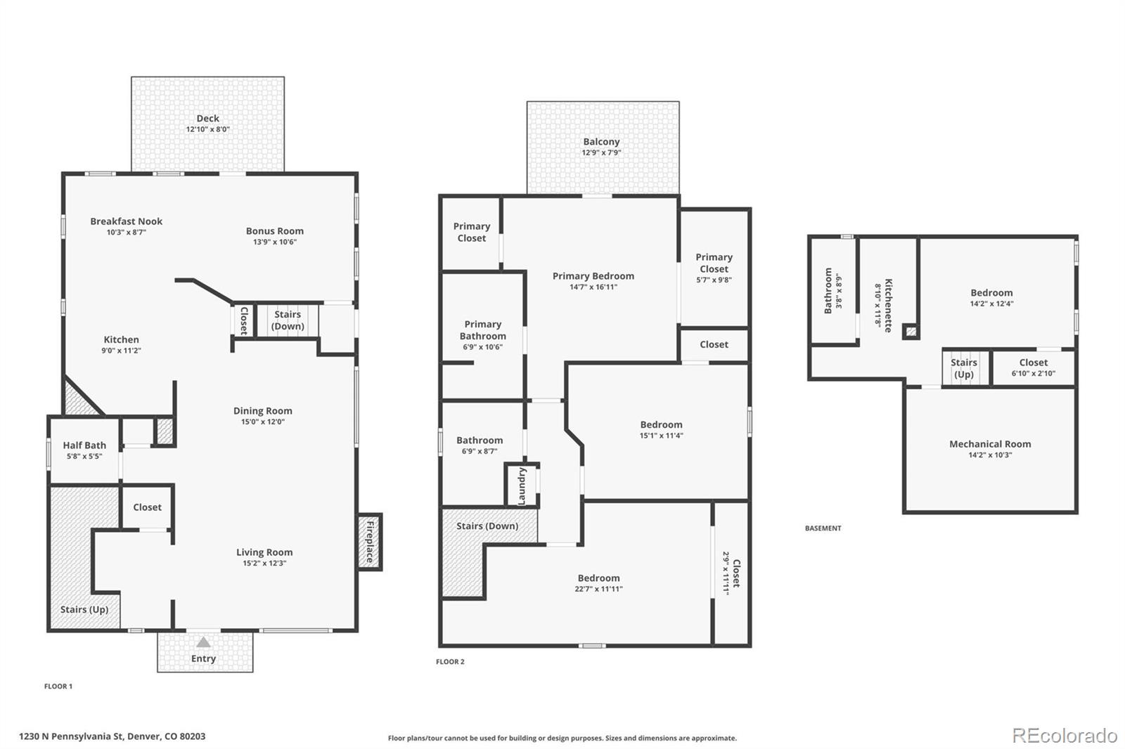 1230 N Pennsylvania St, Denver, CO 80203