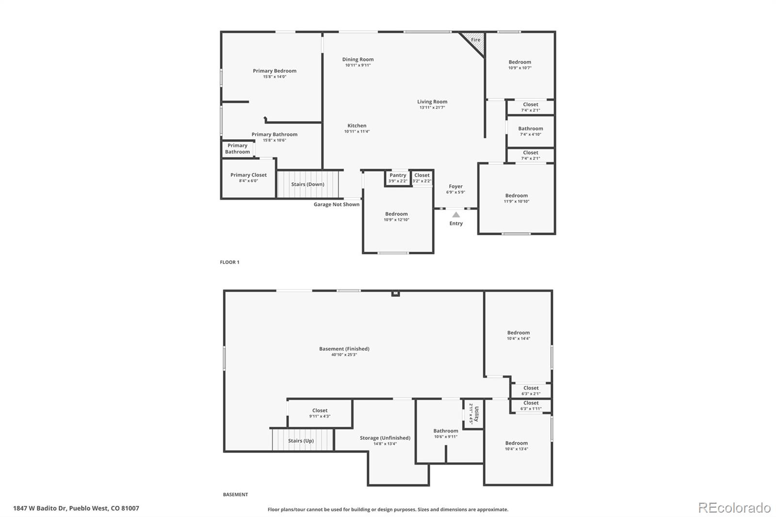 1847 W Badito Dr, Pueblo West, CO 81007