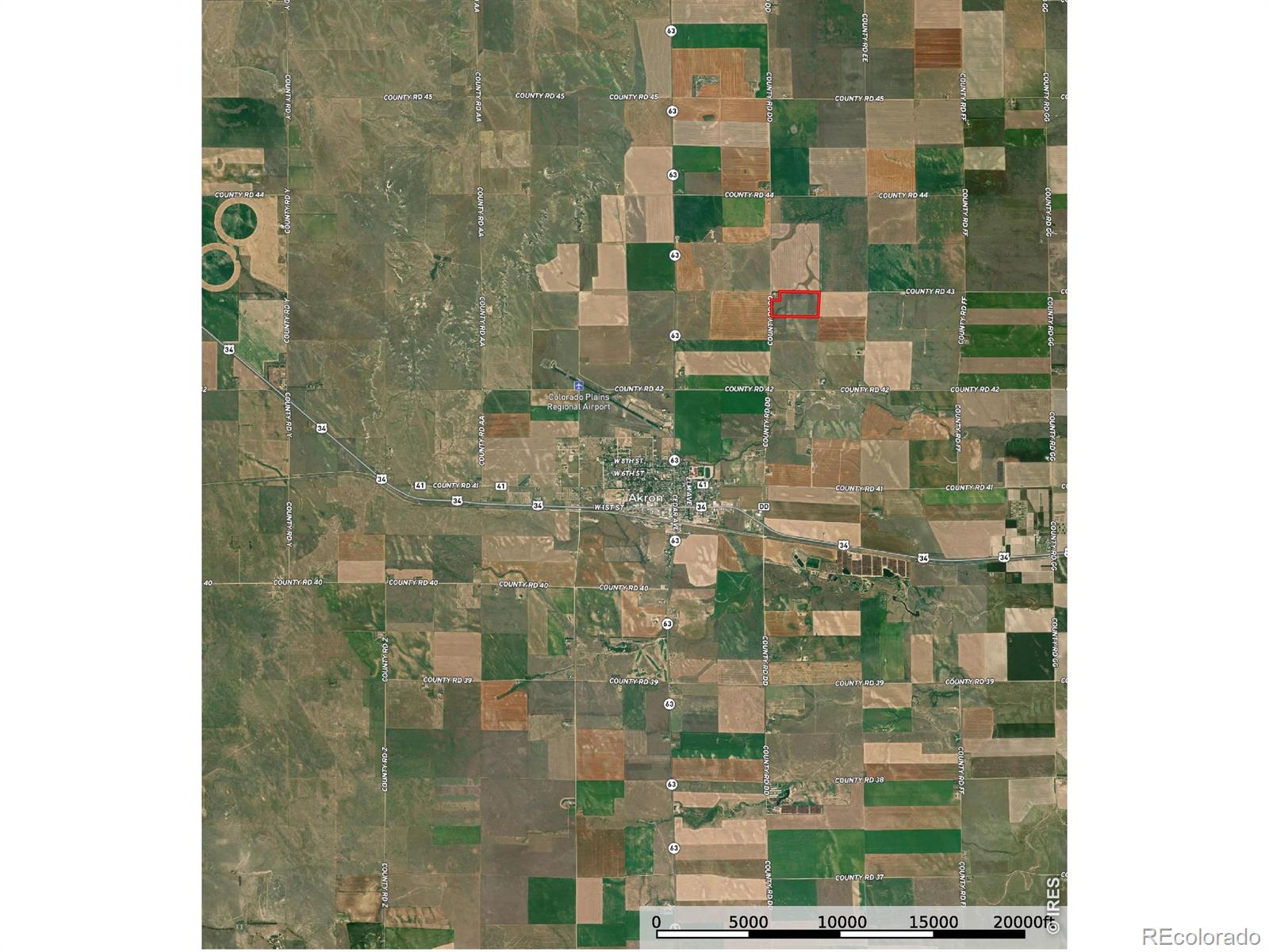 County Road Dd, Akron, CO 80720