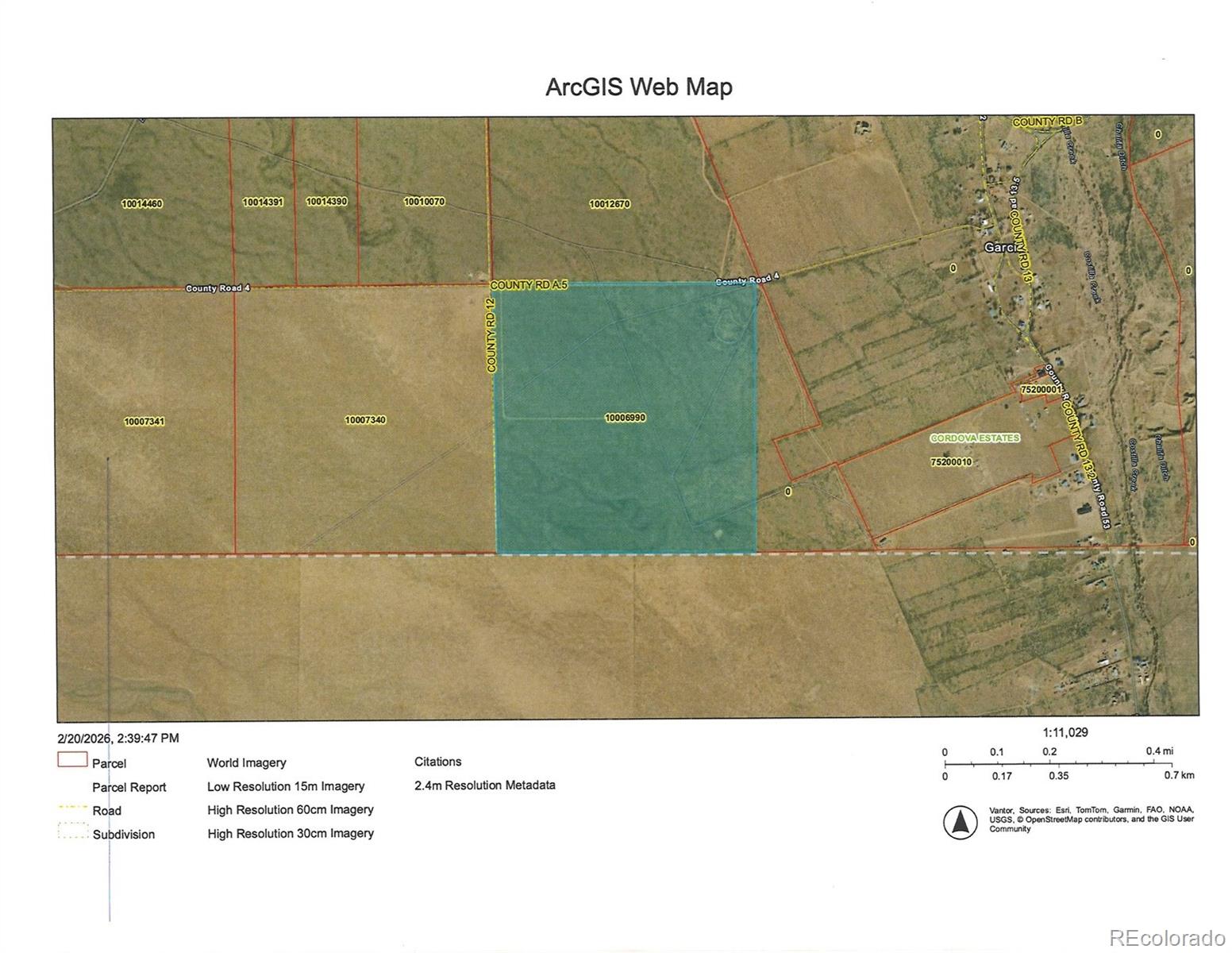 OO County Road 12, Garcia, CO 81152