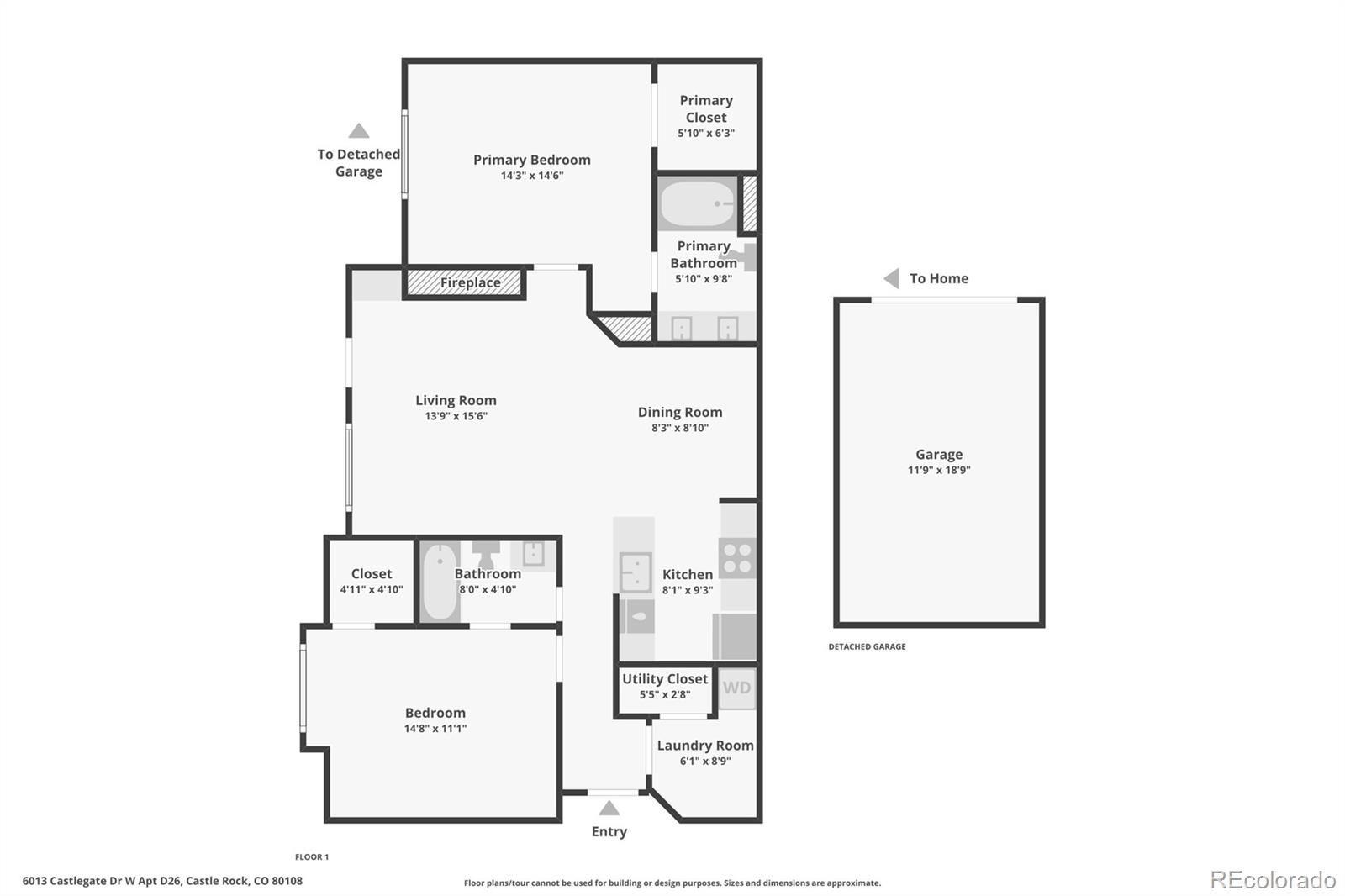 6013 Castlegate Dr W #D26, Castle Rock, CO 80108