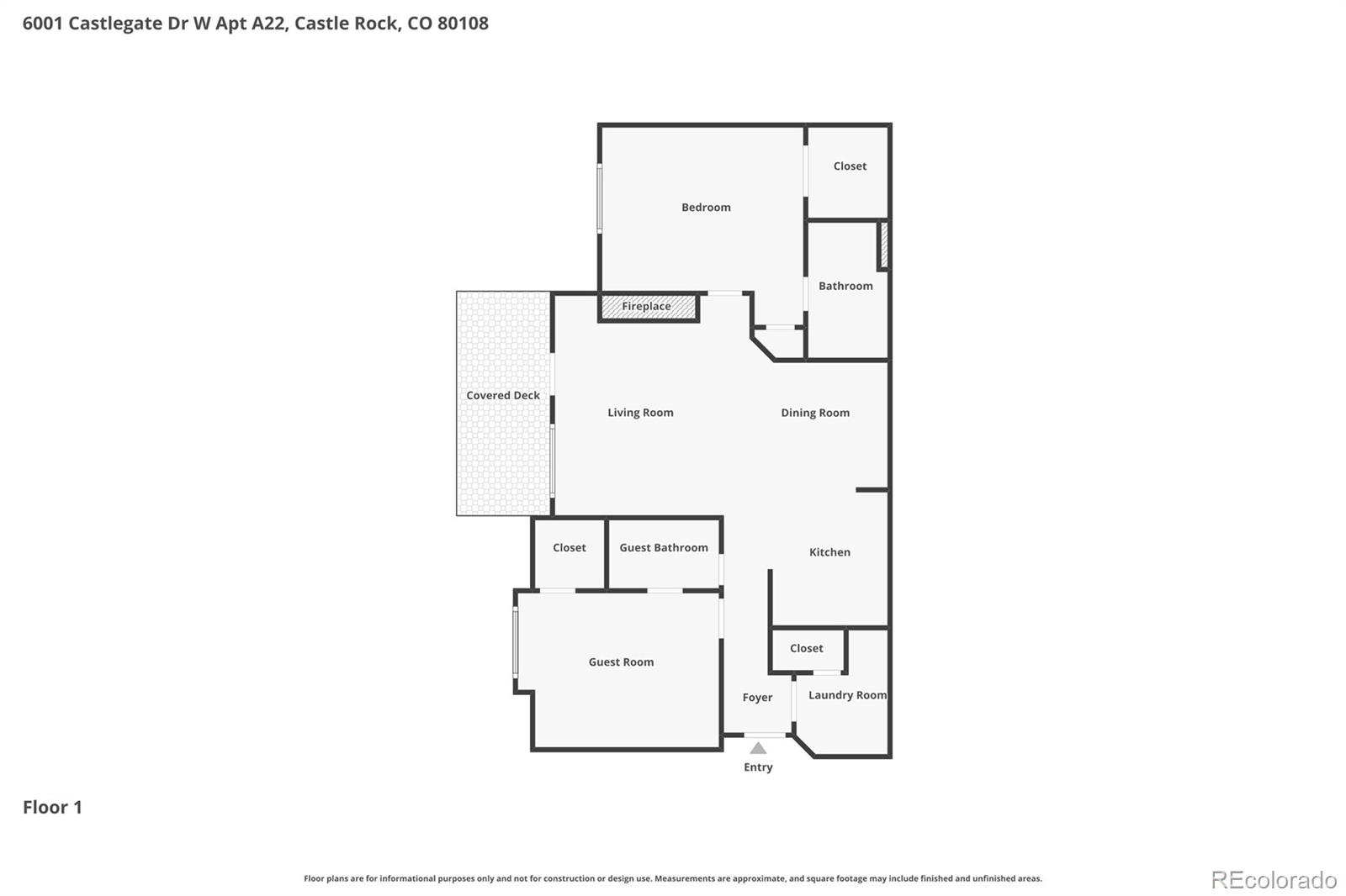 6001 Castlegate Dr W #A22, Castle Rock, CO 80108