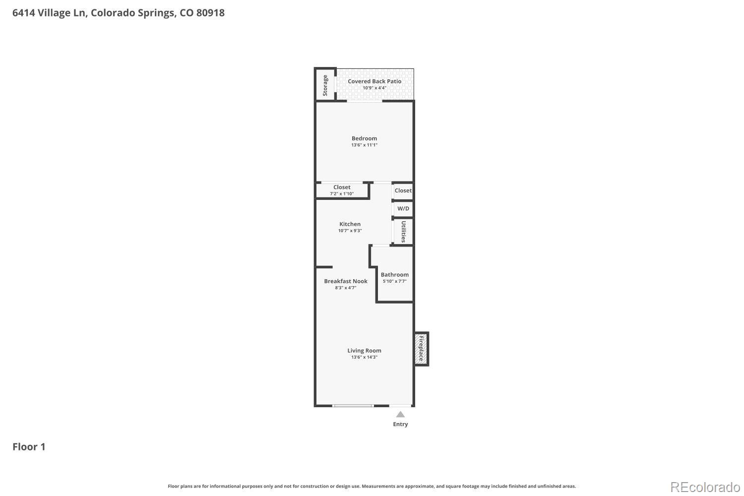 6414 Village Ln, Colorado Springs, CO 80918