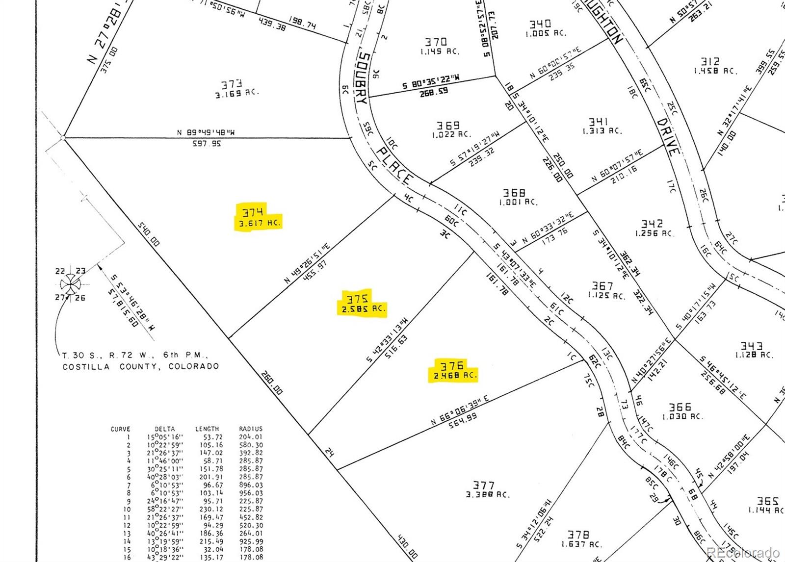 374-376 Soubry Pl Lot 374, 375, 376, Fort Garland, CO 81133