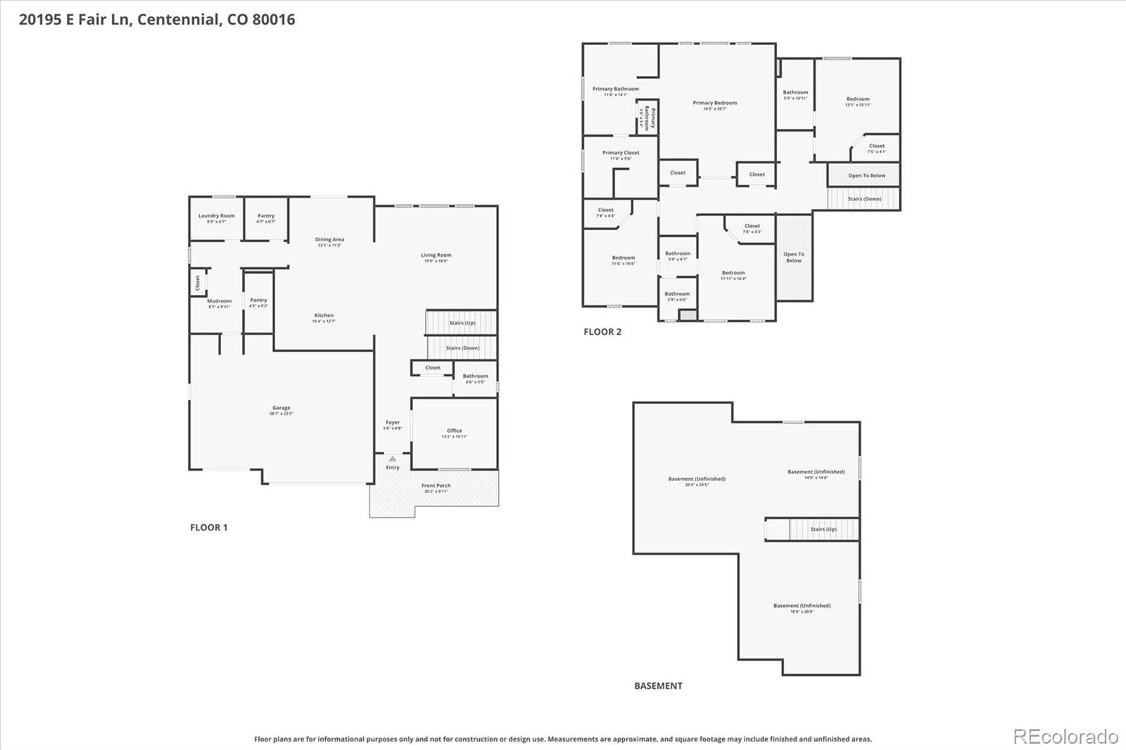 20195 E Fair Ln, Centennial, CO 80016