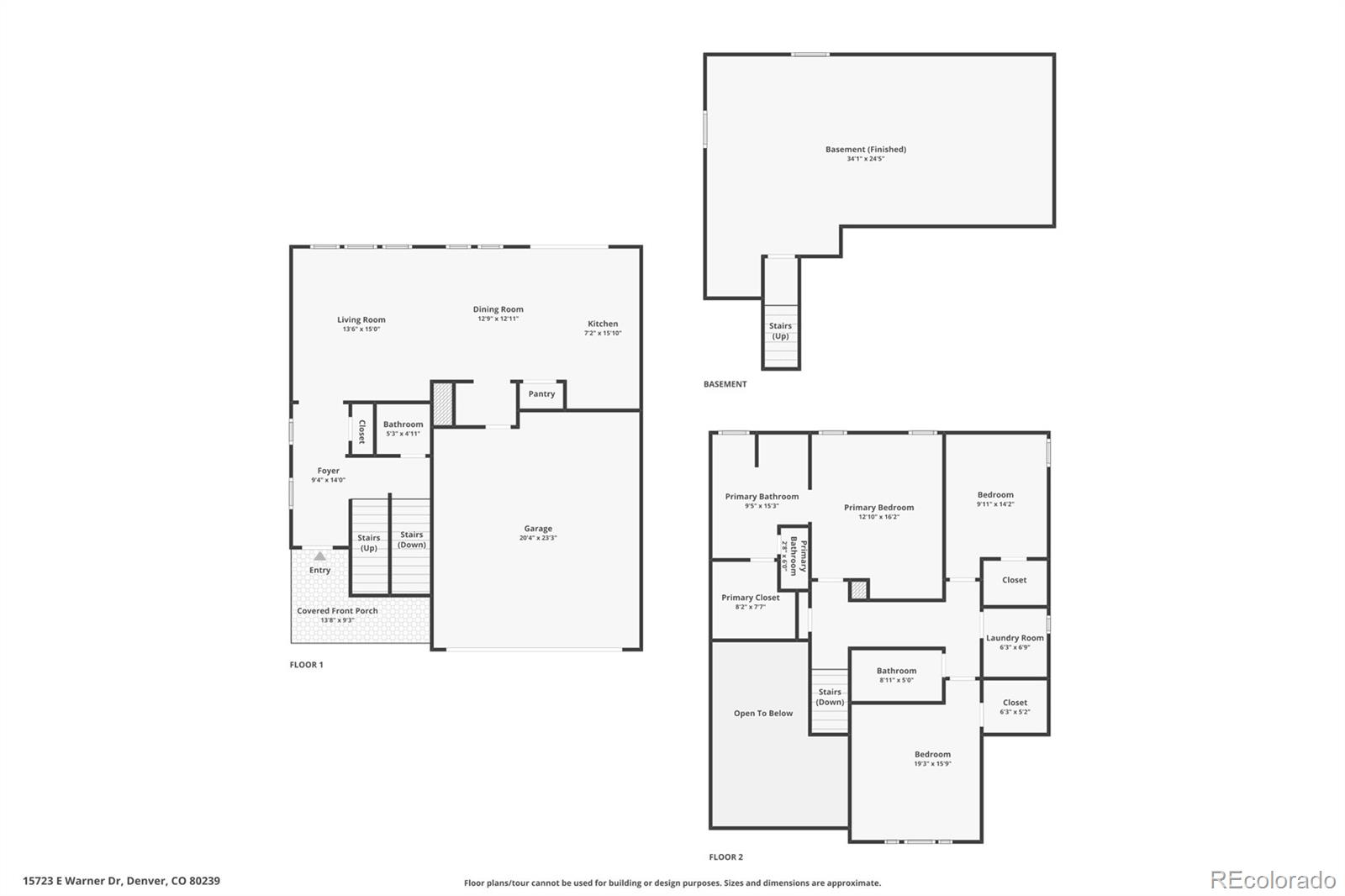 15723 E Warner Dr, Denver, CO 80239