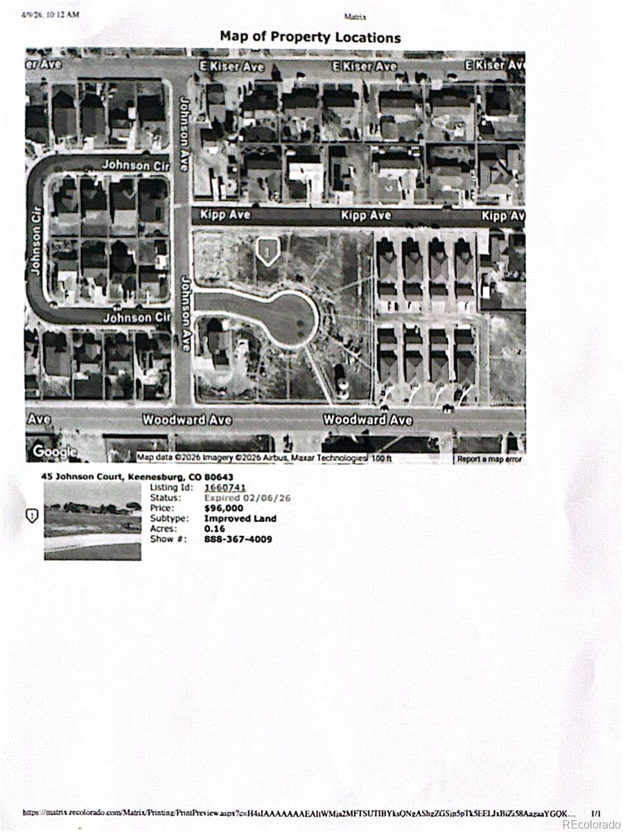 45 Johnson Ct Lot 11, Keenesburg, CO 80643