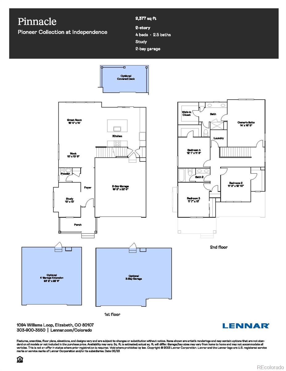 1115 Williams Loop, Elizabeth, CO 80107