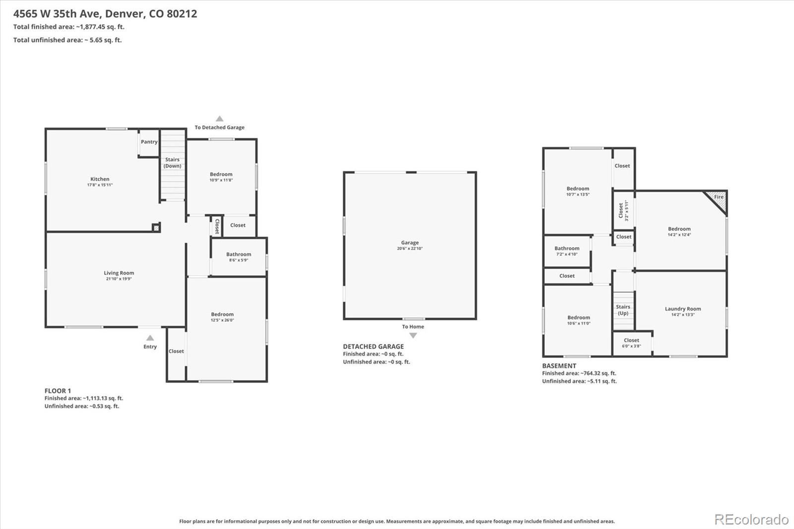 4565 W 35th Ave, Denver, CO 80212