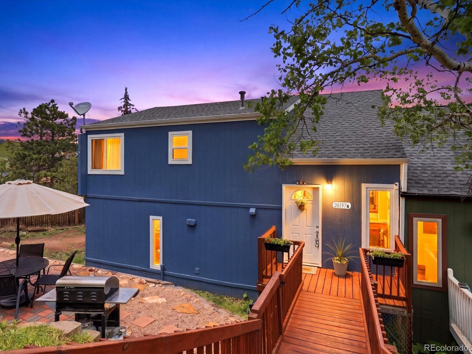 26197 S End Rd #A, Kittredge, CO 80457