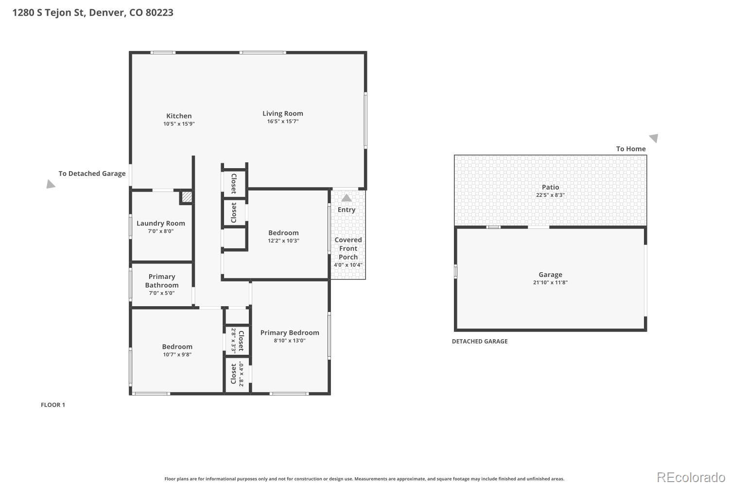 1280 S Tejon St, Denver, CO 80223