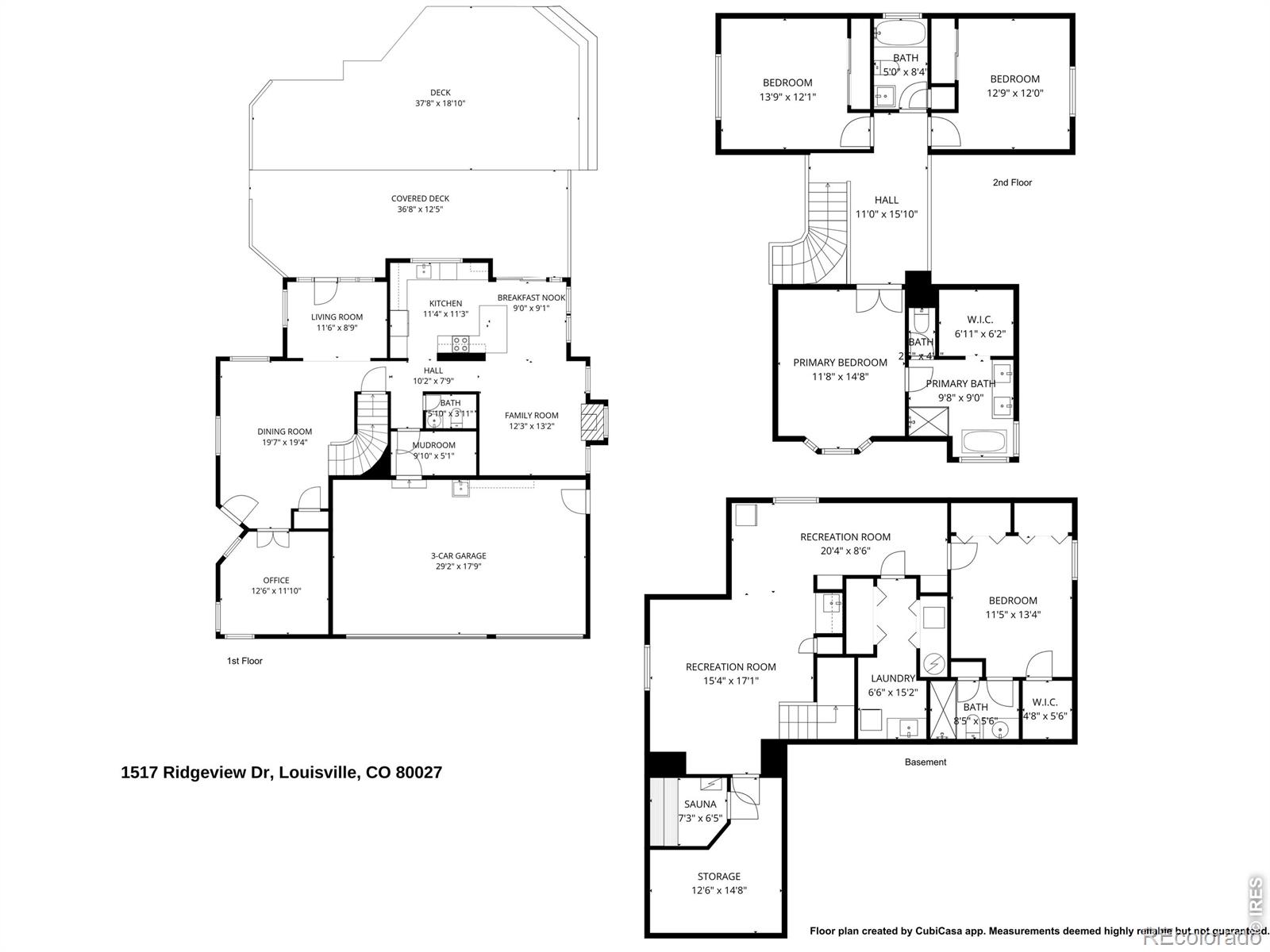 1517 Ridgeview Dr, Louisville, CO 80027