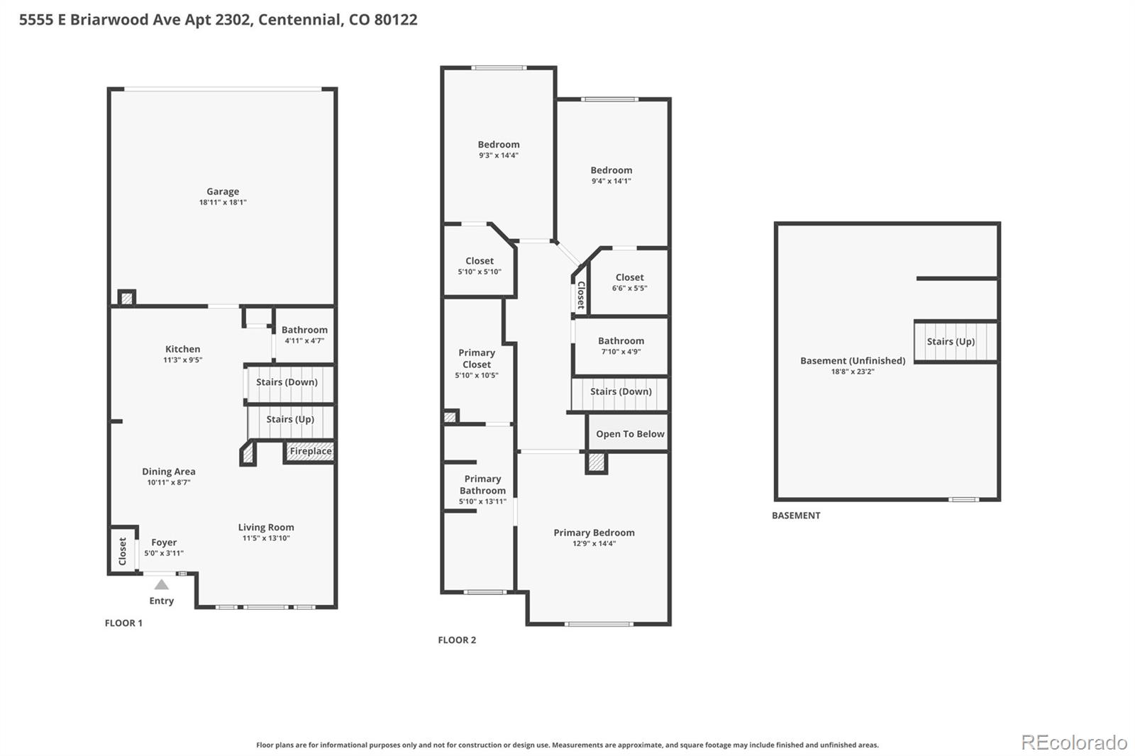 5555 E Briarwood Ave #2302, Centennial, CO 80122