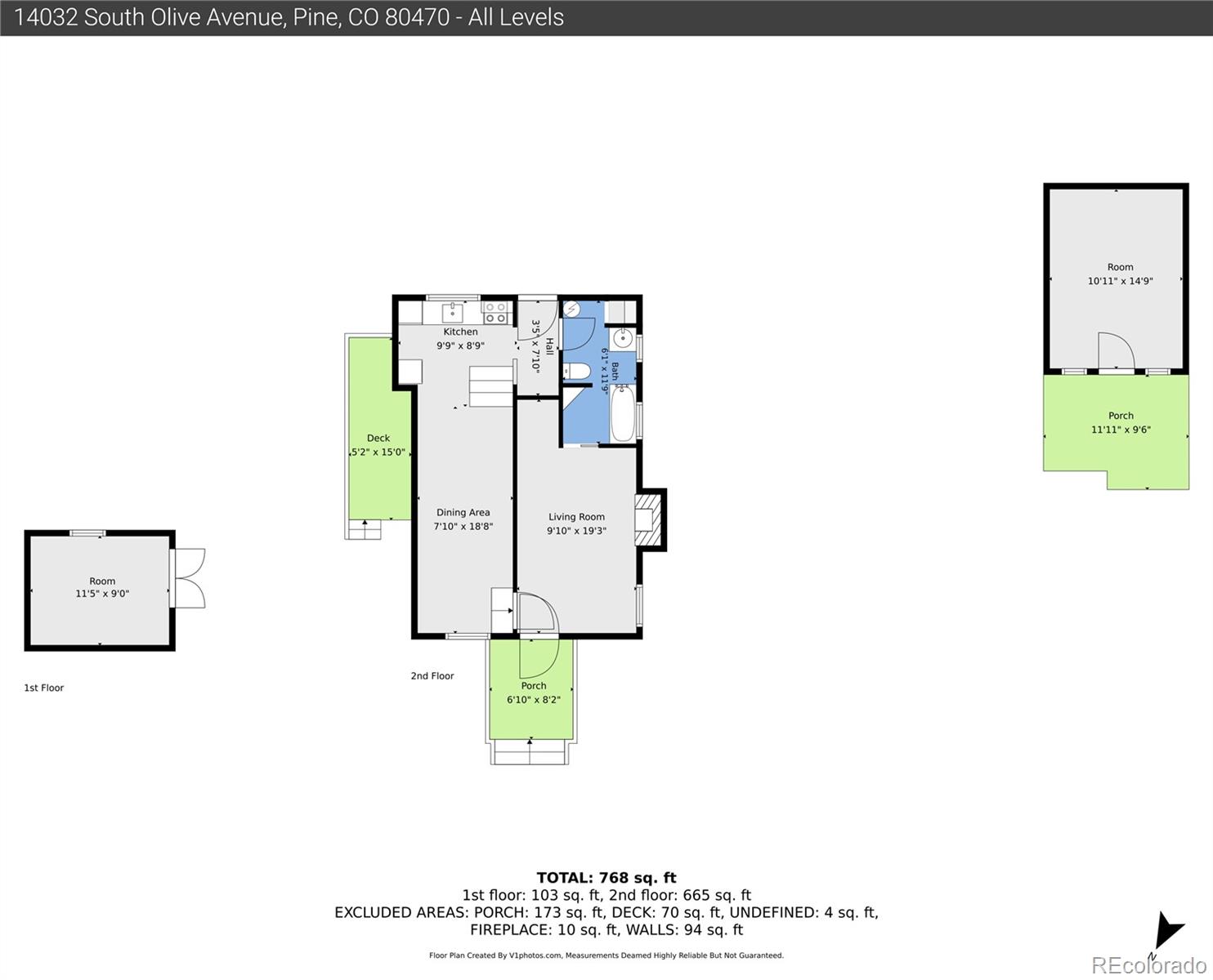 14032 S Olive Ave, Pine, CO 80470