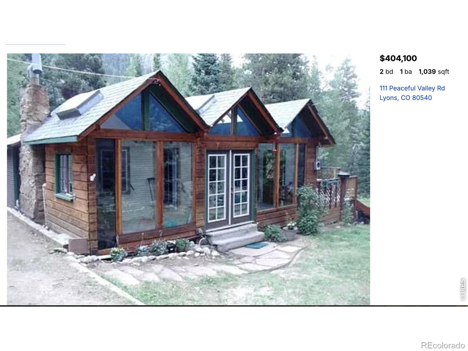 111 Peaceful Valley Rd, Lyons, CO 80540