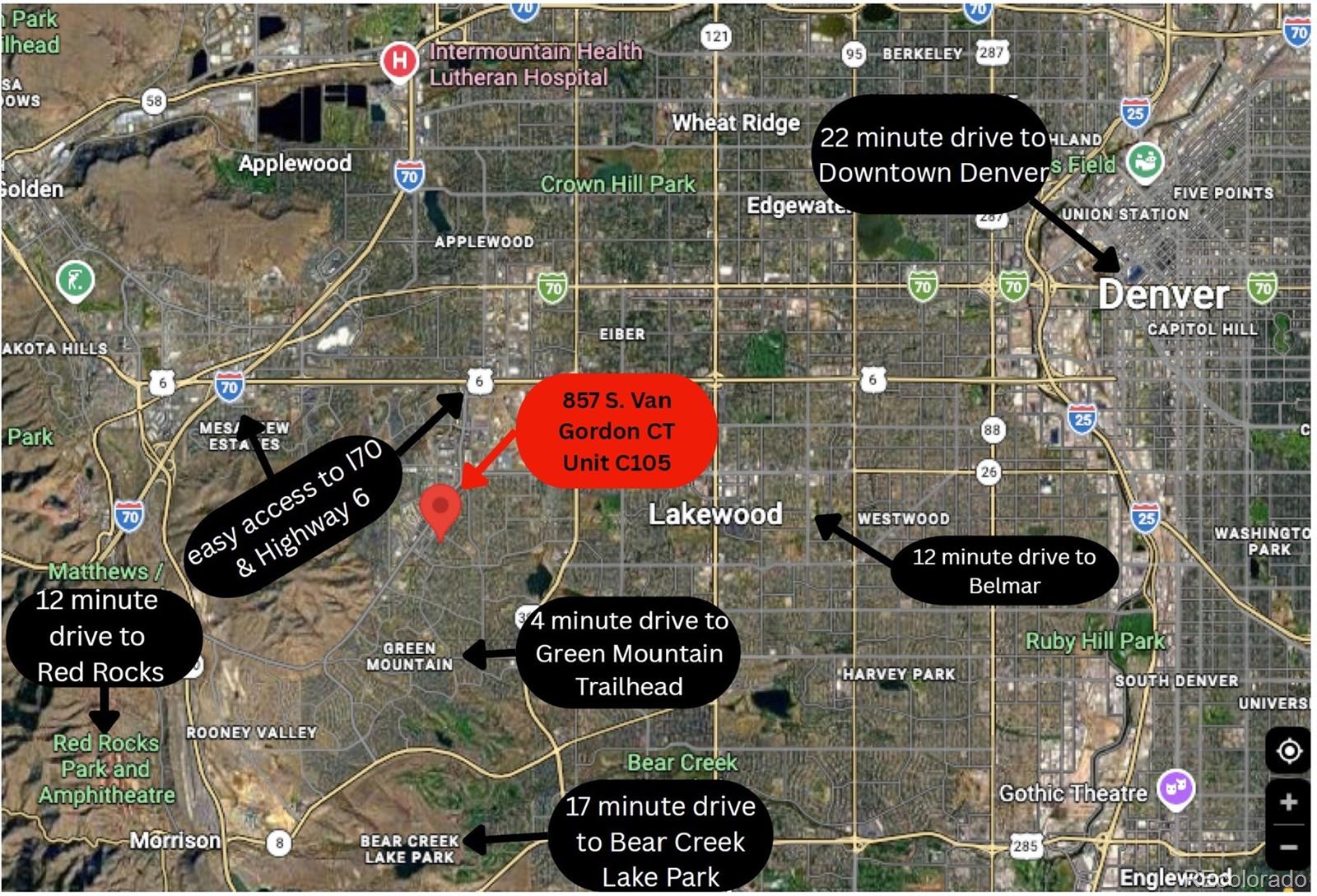 857 S Van Gordon Ct #C105, Lakewood, CO 80228