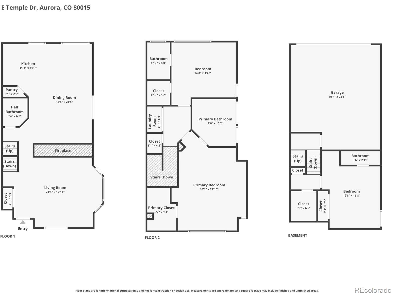 14044 E Temple Dr, Aurora, CO 80015