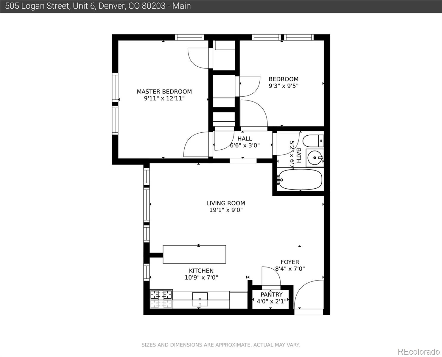505 N Logan St #6, Denver, CO 80203