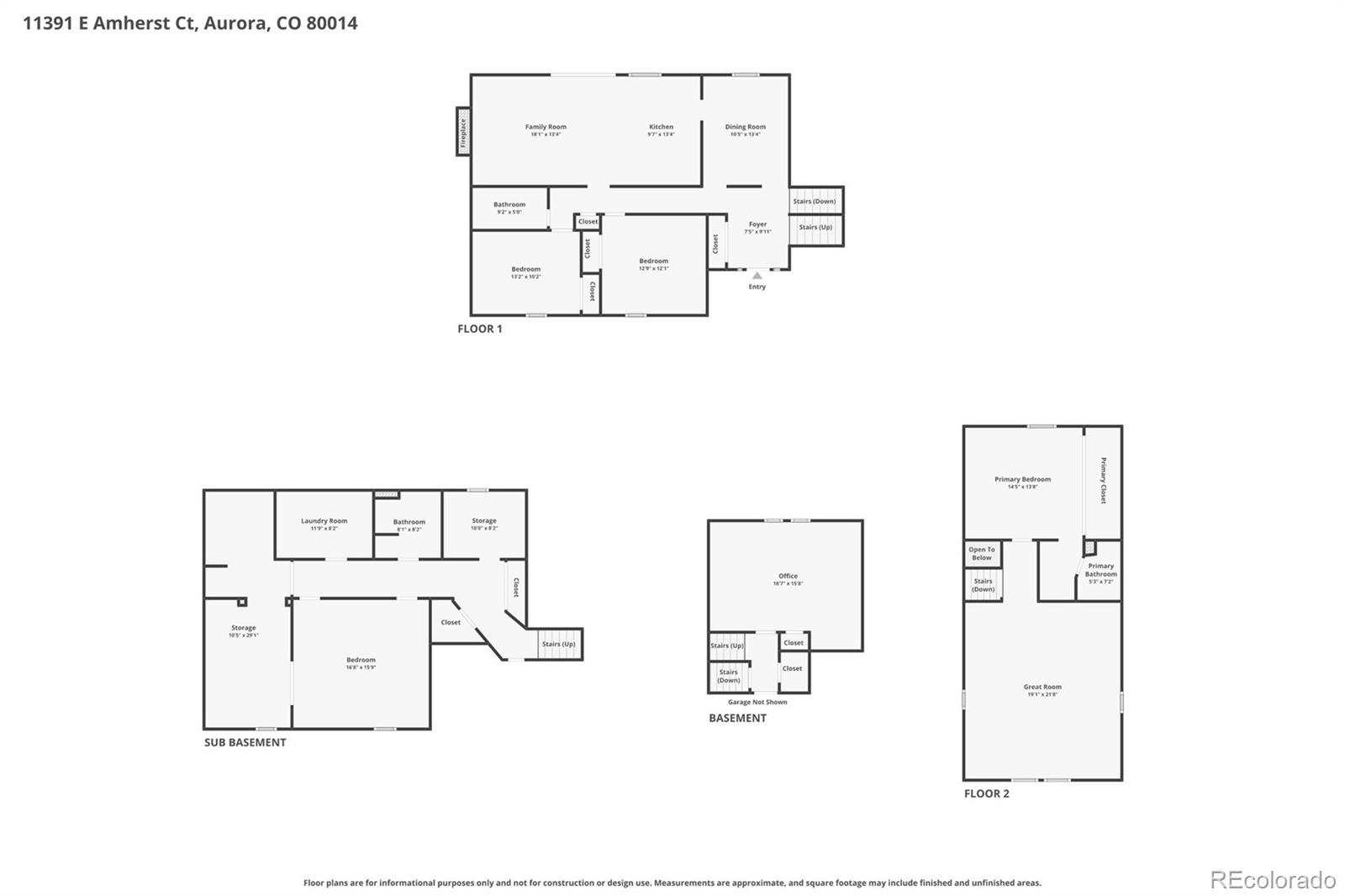 11391 E Amherst Ct, Aurora, CO 80014