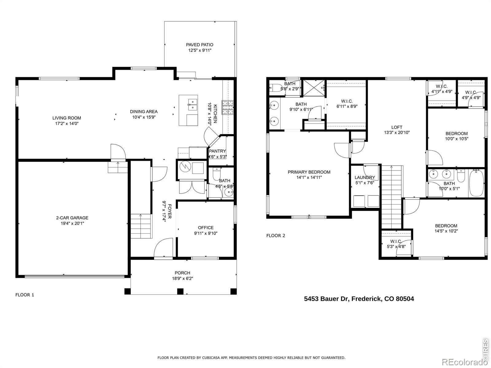 5453 Bauer Dr, Frederick, CO 80504