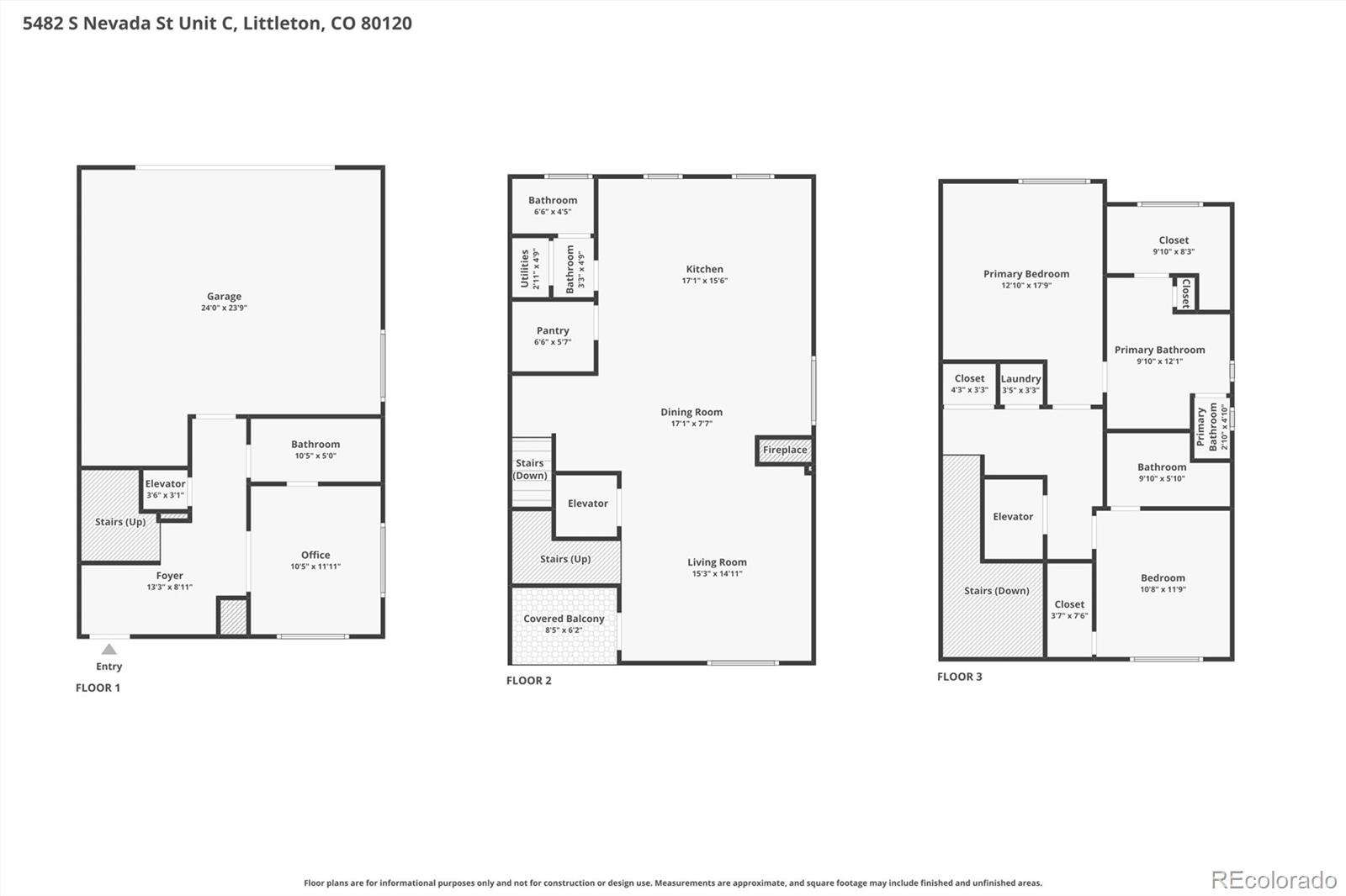 5482 S Nevada St #C, Littleton, CO 80120